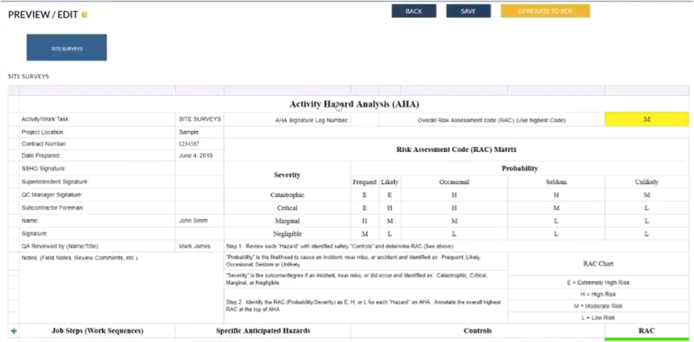 Step 3: Preview And Generate Final Document